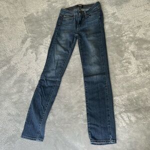 Paige Hoxton crop rollup jeans 27